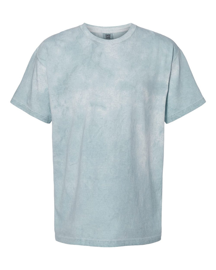 Front View of Ocean Colorblast™ Heavyweight T-Shirt - 1745