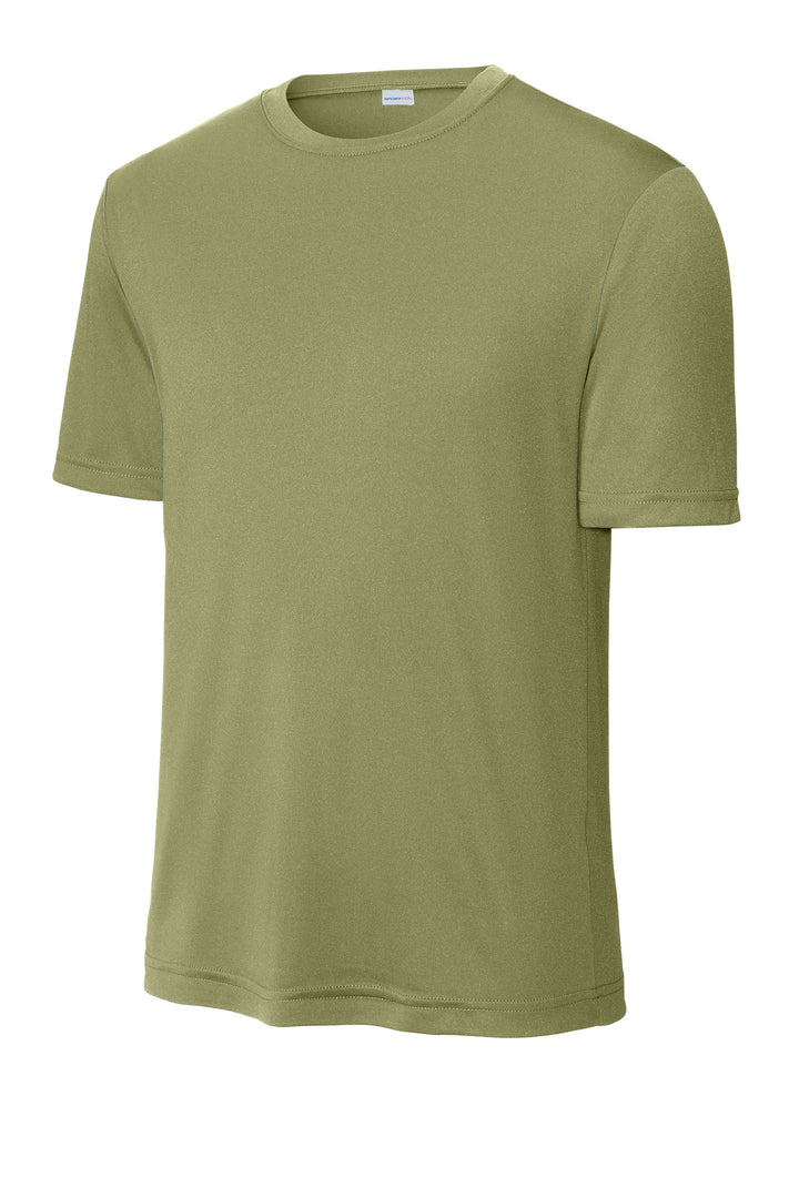Front View of Olive Drab Grn Sport-Tek PosiCharge Competitor Tee. ST350