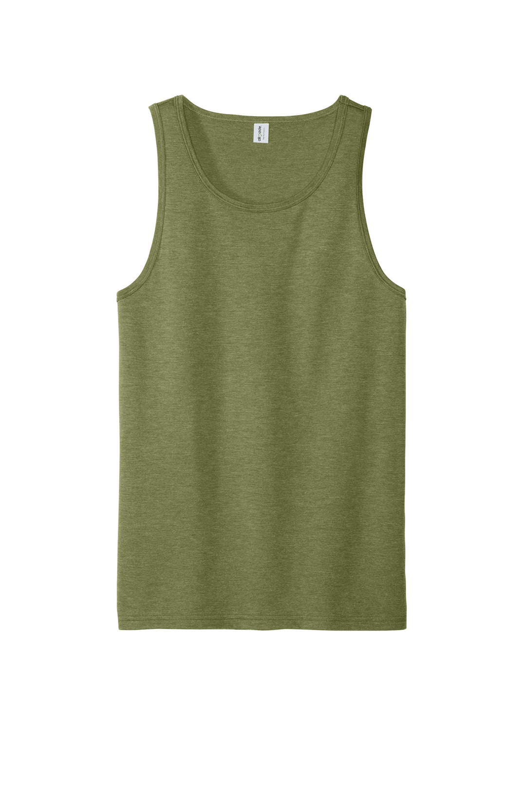 Front View of OliveYouGn Allmade Unisex Tri-Blend Tank AL2019