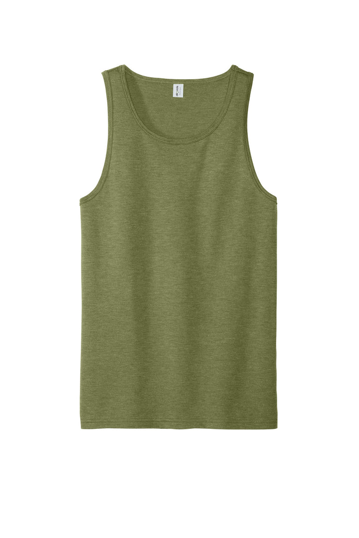 Front View of OliveYouGn Allmade Unisex Tri-Blend Tank AL2019