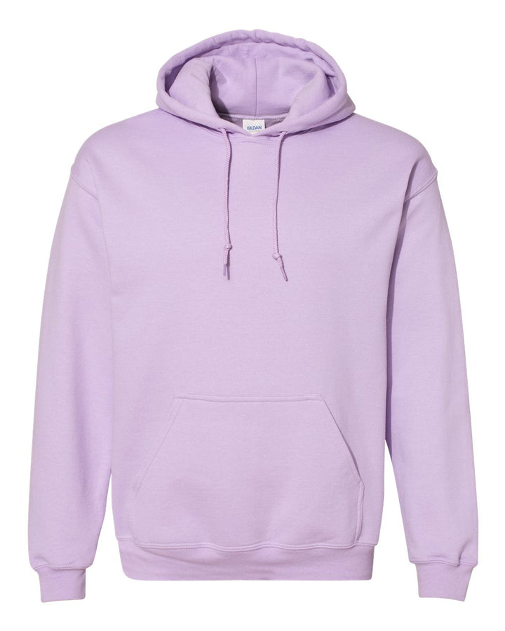 Front View of Orchid Heavy Blend™ Hooded Sweatshirt - 18500