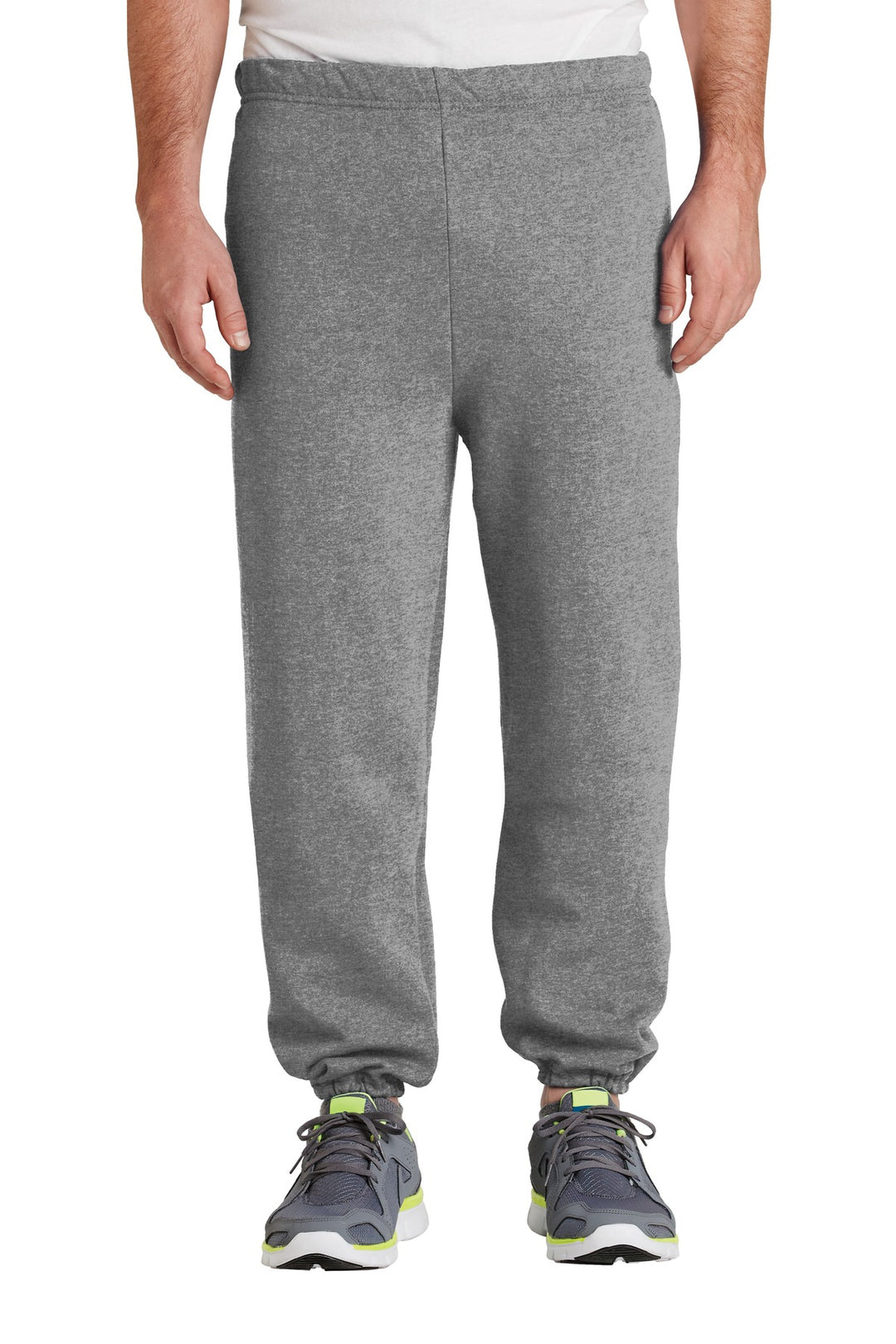 Front View of Oxford Jerzees - NuBlend Sweatpant. 973M