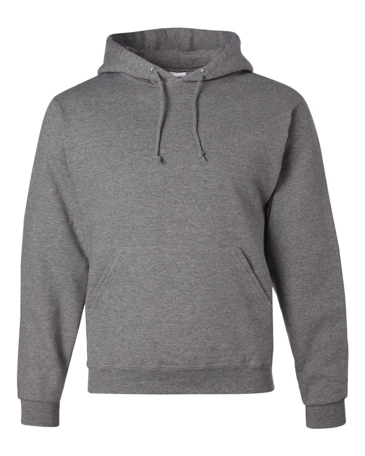 Front View of Oxford NuBlend® Hooded Sweatshirt - 996MR