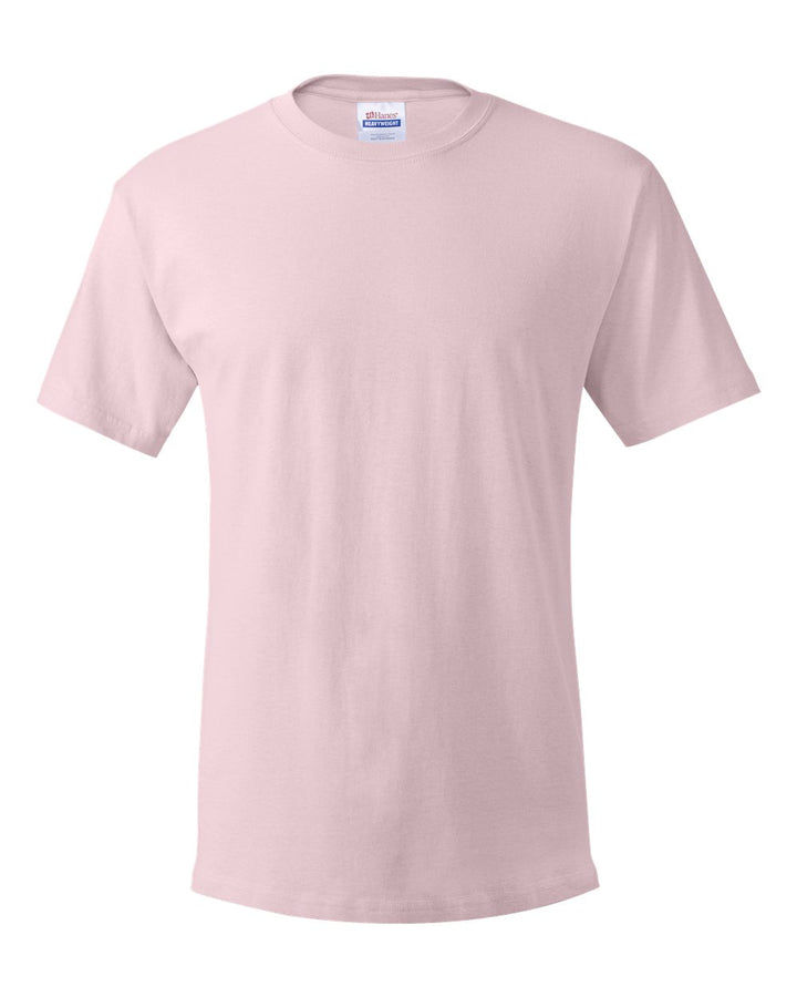 Front View of Pale Pink Essential-T T-Shirt - 5280