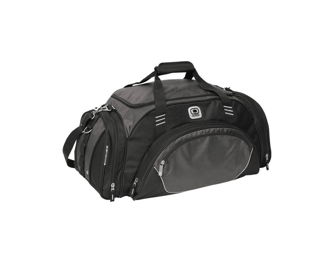 Front View of Petrol OGIO - Transfer Duffel. 108084