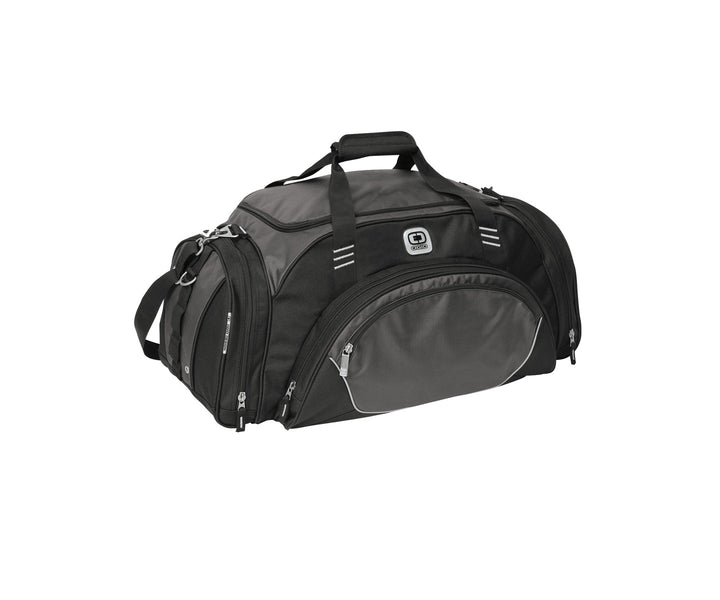Front View of Petrol OGIO - Transfer Duffel. 108084