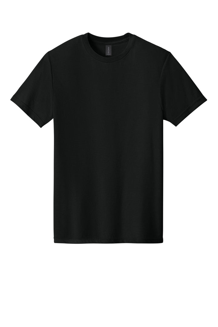 Front View of PitchBlack Gildan Softstyle CVC Tee 64000CVC