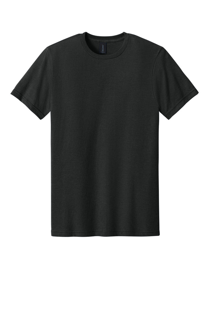 Front View of PitchBlMst Gildan Softstyle CVC Tee 64000CVC