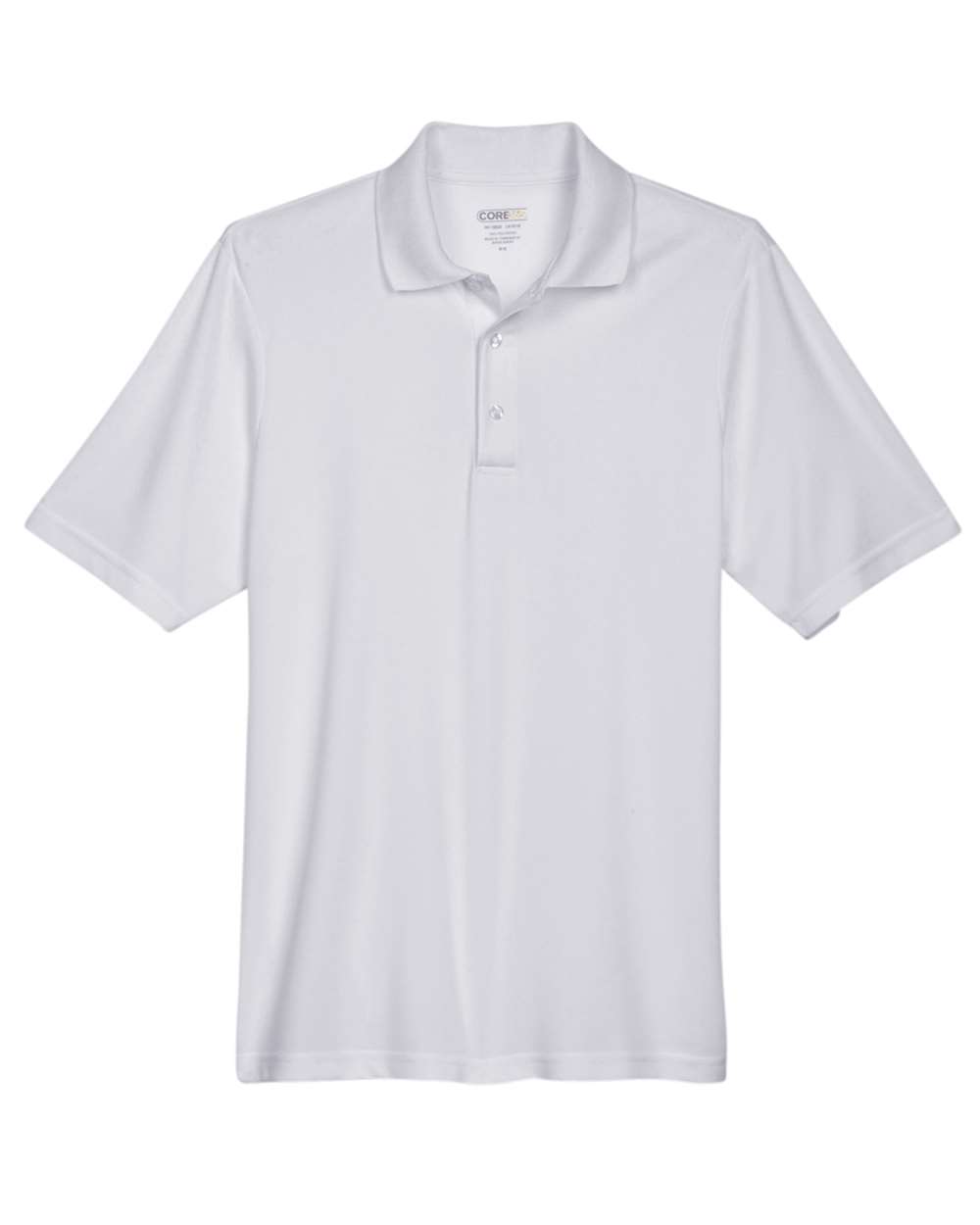 Front View of Platinum Men's Origin Performance Piqué Polo - 88181