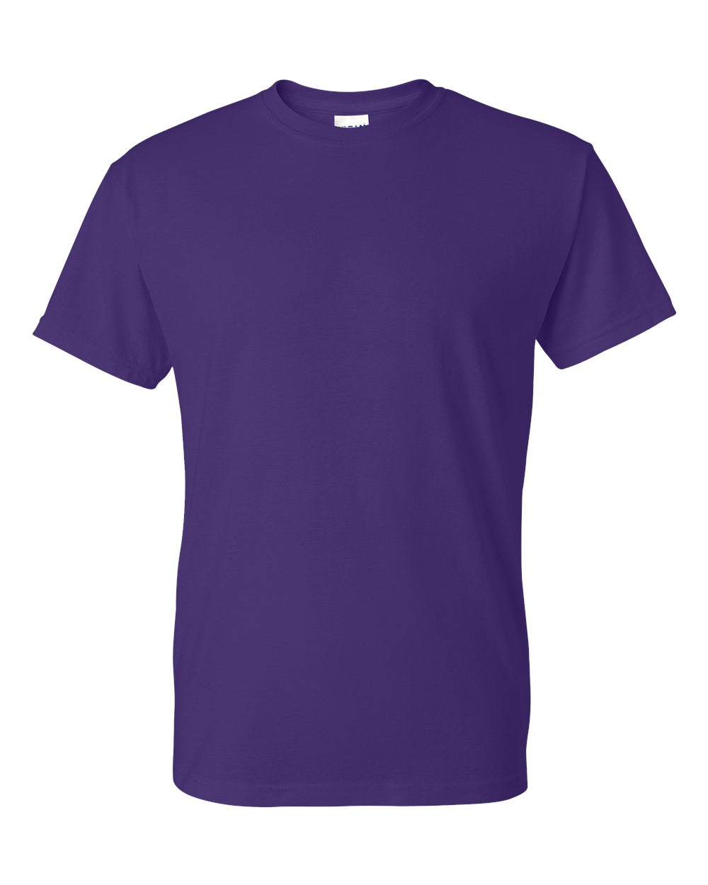 Front View of Purple DryBlend® T-Shirt - 8000