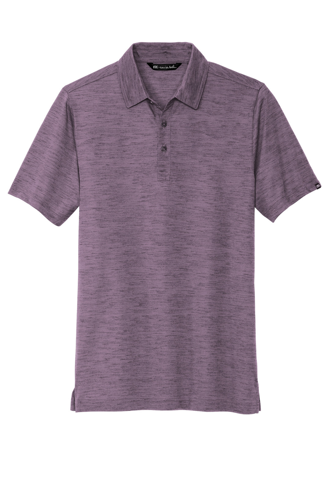 Front View of PurpleSage TravisMathew Auckland Slub Polo TM1MW451