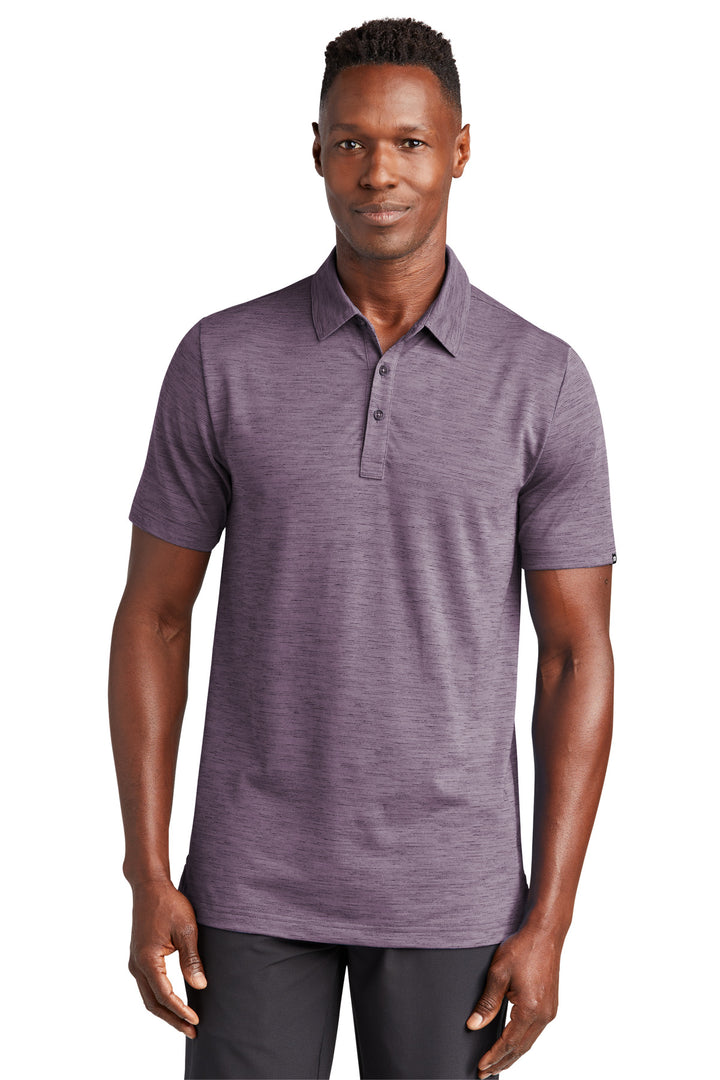 Front View of PurpleSage TravisMathew Auckland Slub Polo TM1MW451