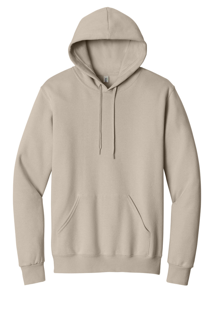 Front View of Putty Jerzees Eco Premium Blend Pullover Hooded Sweatshirt 700M