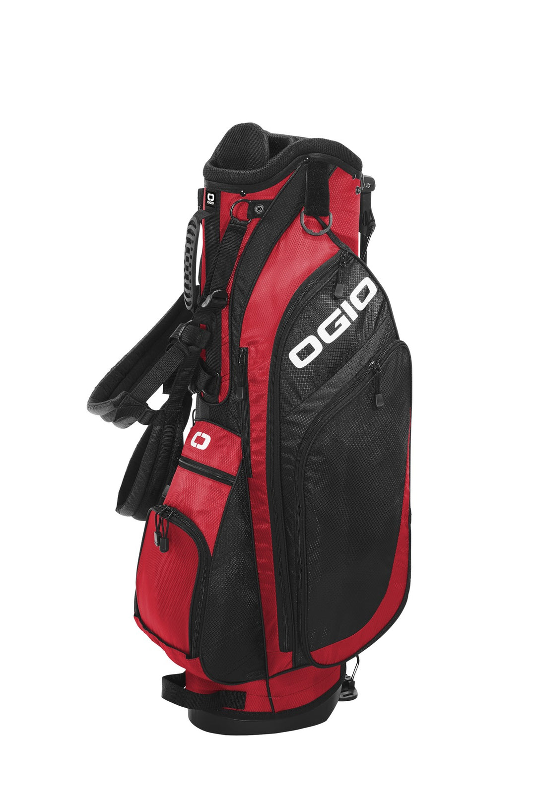 Front View of Red OGIO XL (Xtra-Light) 2.0 Golf Bag 425043