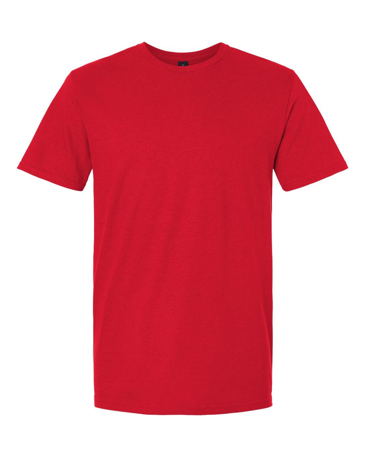 Front View of Red Softstyle® T-Shirt - 64000