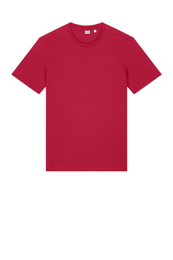 Front View of Red Stanley/Stella Unisex Crafter Tee SXU007