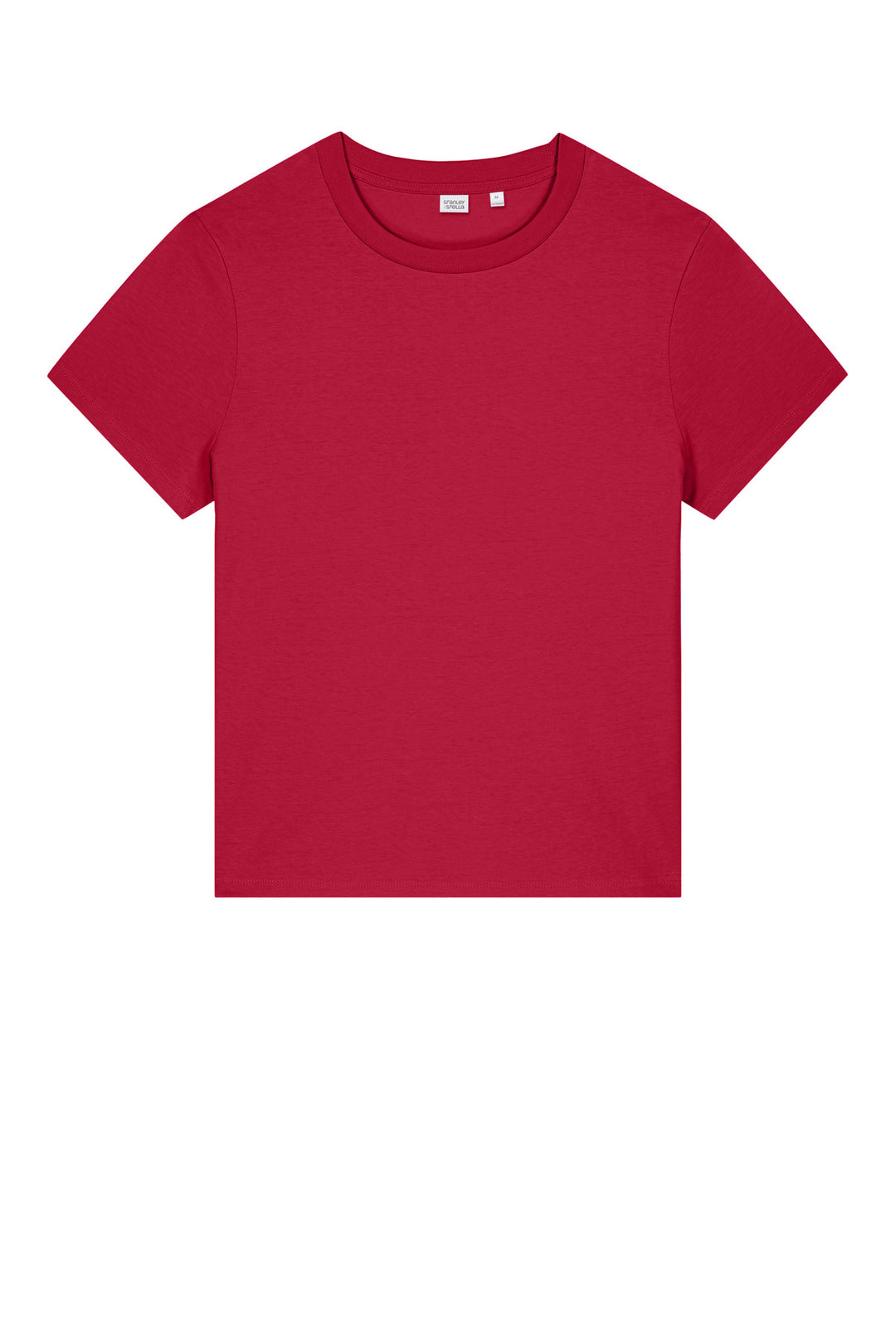 Front View of Red Stanley/Stella Women's Stella Muser Tee SXW002