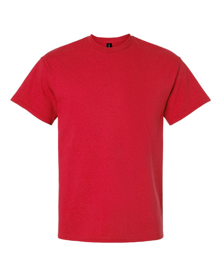 Front View of Red Ultra Cotton® T-Shirt - 2000