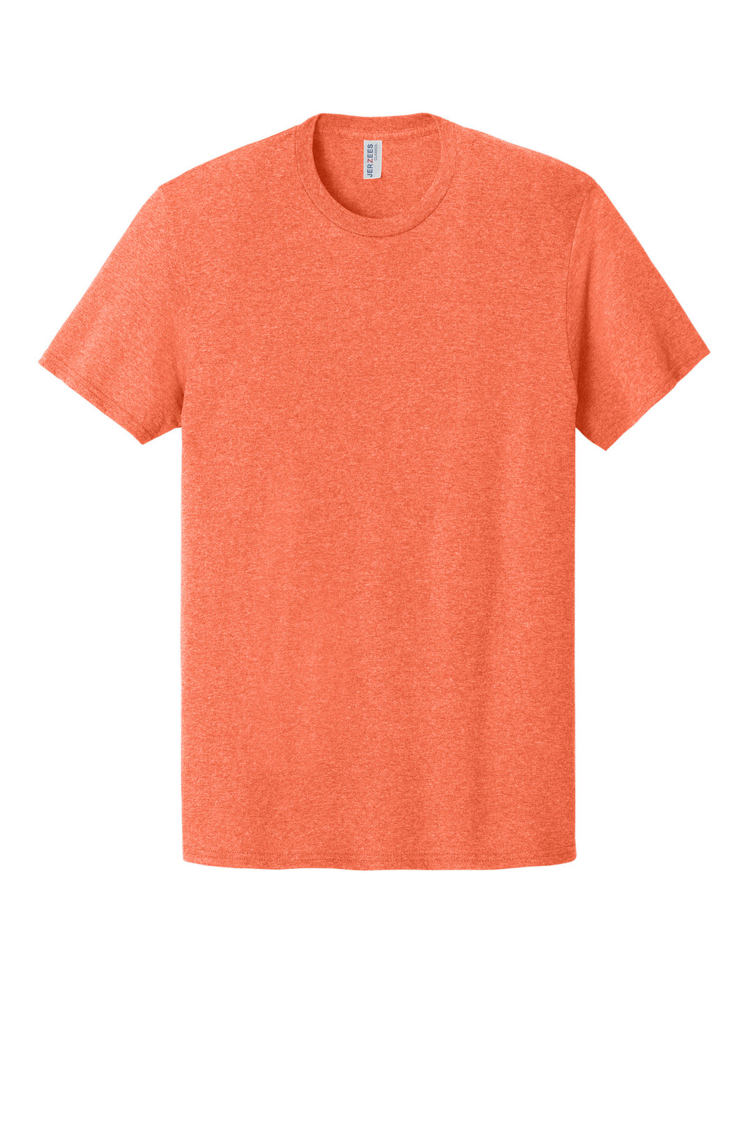 Front View of RetHtCoral Jerzees Classics Unisex Cotton T-Shirt 363M