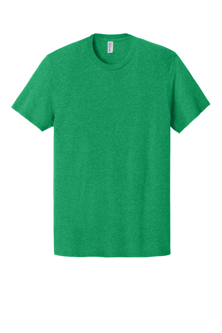 Front View of RetHtGreen Jerzees Classics Unisex Cotton T-Shirt 363M