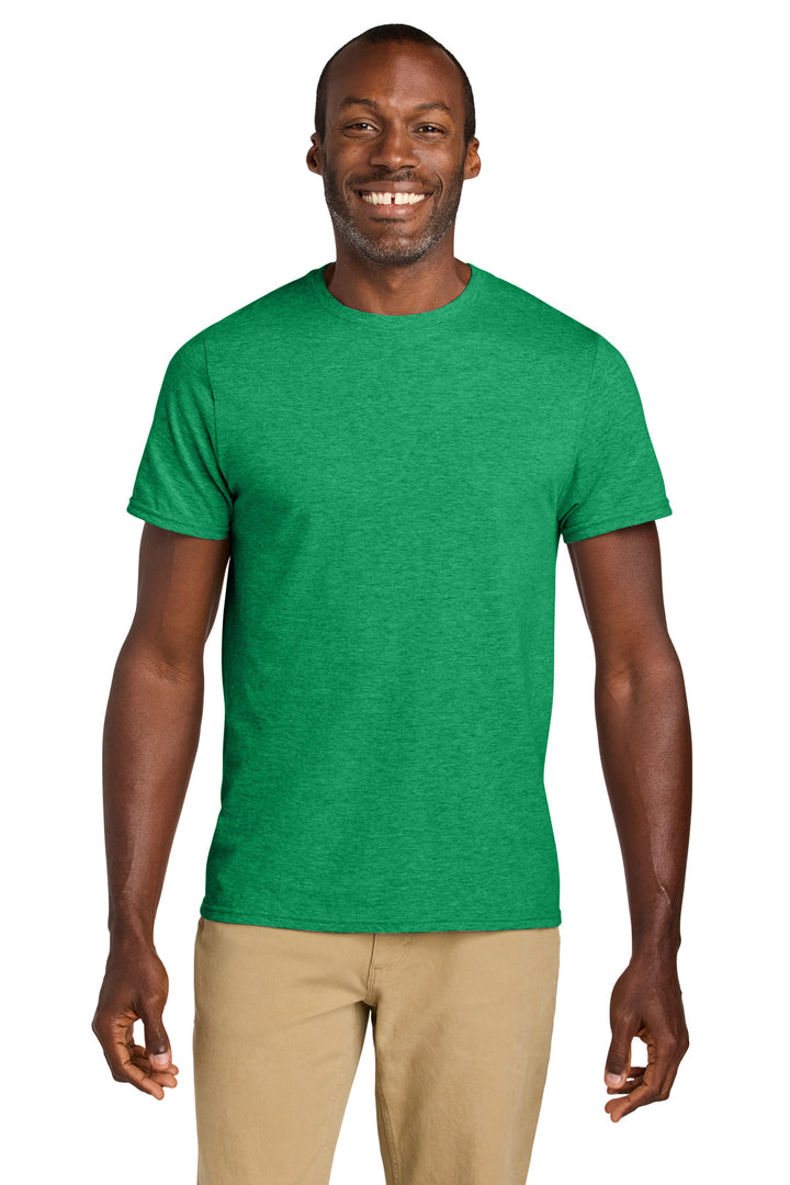 Front View of RetHtGreen Jerzees Classics Unisex Cotton T-Shirt 363M