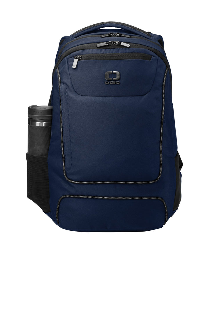 Front View of River Blue Nvy OGIO Range Pack. 91007
