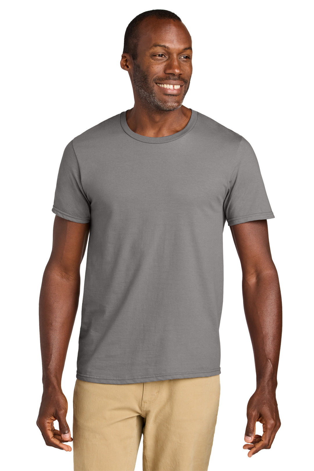 Front View of Rock Jerzees Classics Unisex Cotton T-Shirt 363M