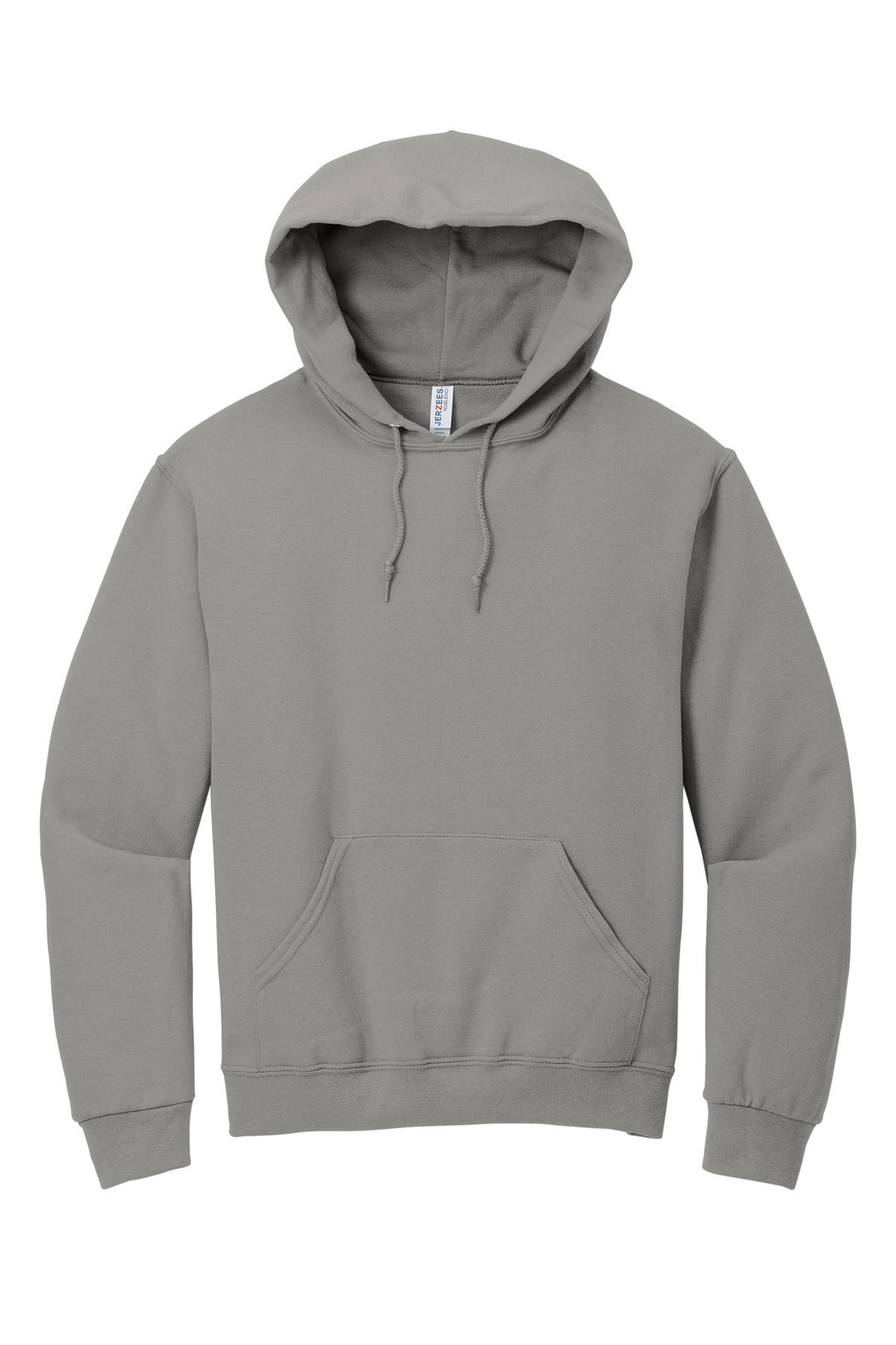 Front View of Rock Jerzees NuBlend Pullover Hooded Sweatshirt. 996M