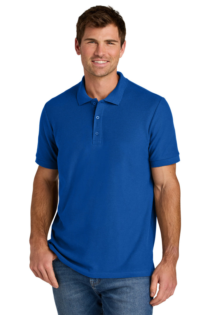 Front View of Royal Gildan Hammer Pique Polo 85800