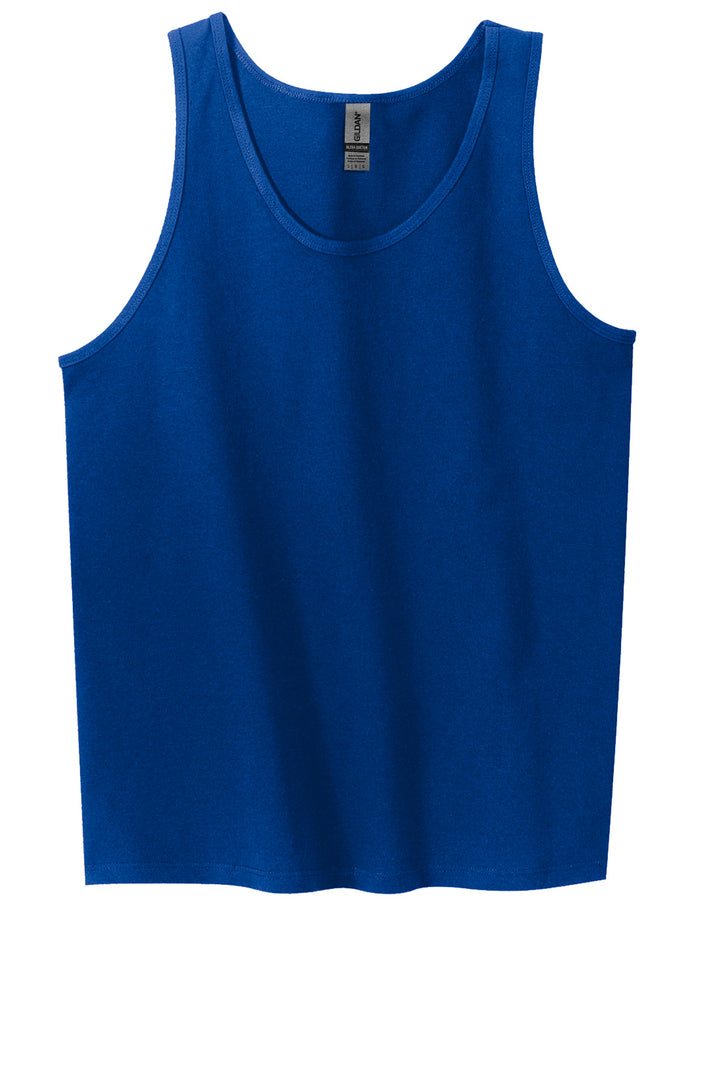 Front View of Royal Gildan - Ultra Cotton 100% US Cotton Tank Top. 2200