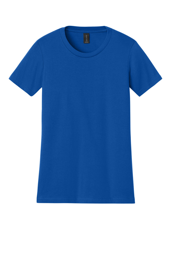 Front View of Royal Gildan Women's Softstyle Midweight Tee 65000L