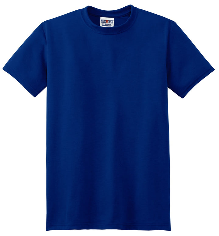 Front View of Royal Jerzees Dri-Power 100% Polyester T-Shirt. 21M