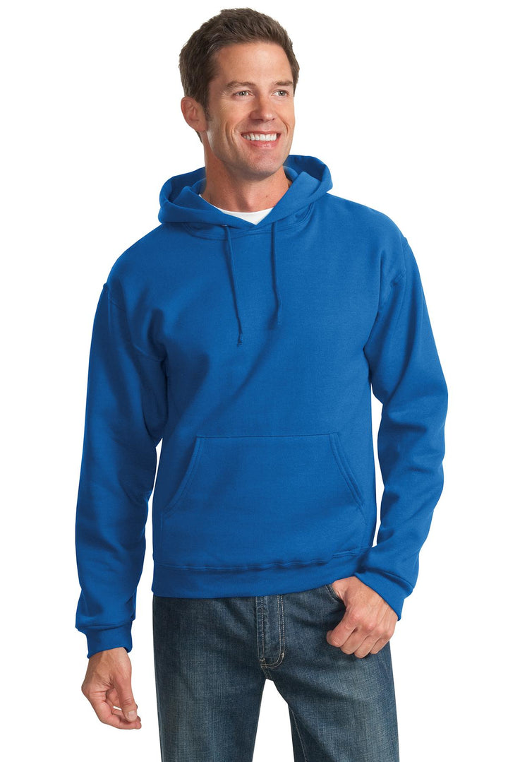 Front View of Royal Jerzees NuBlend Pullover Hooded Sweatshirt. 996M