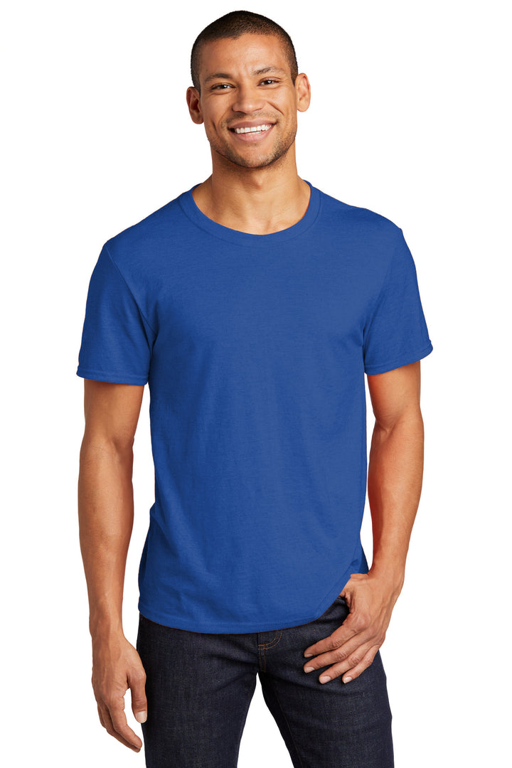 Front View of Royal Jerzees Premium Blend Ring Spun T-Shirt 560M