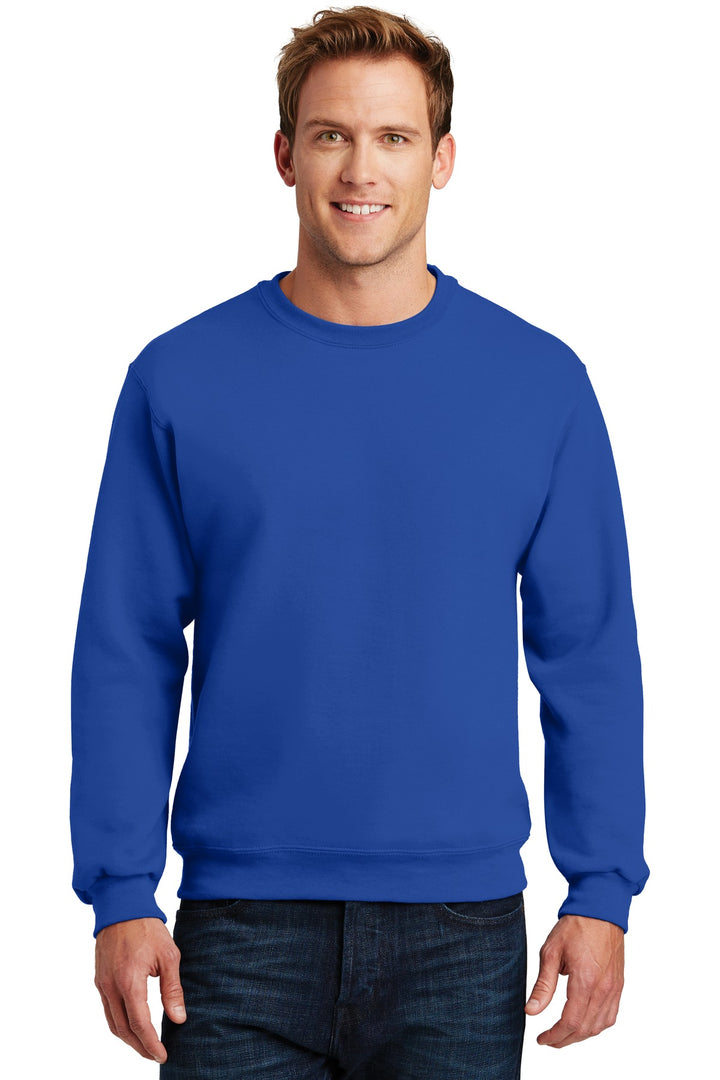 Front View of Royal Jerzees Super Sweats NuBlend - Crewneck Sweatshirt. 4662M