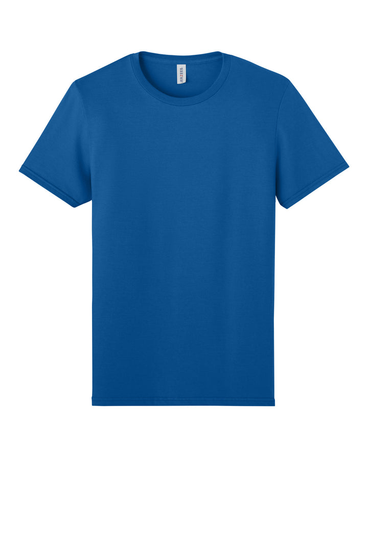 Front View of Royal Jerzees Unisex Premium Combed Ring Spun Cotton Tee 570M
