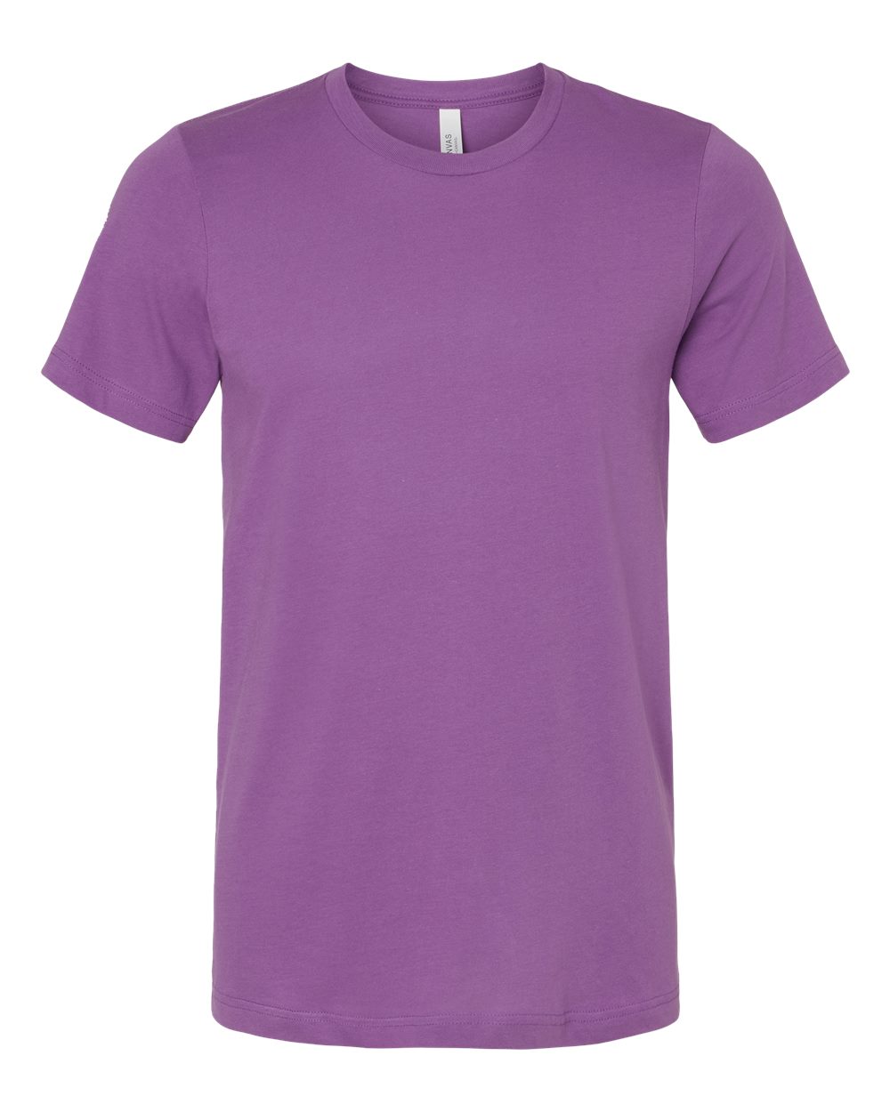 Front View of Royal Purple Jersey Tee - 3001