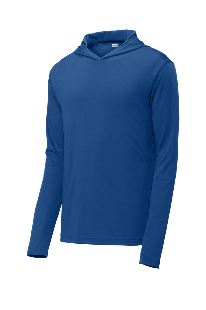 Front View of Royal Sport-Tek PosiCharge Competitor Hooded Pullover. ST358