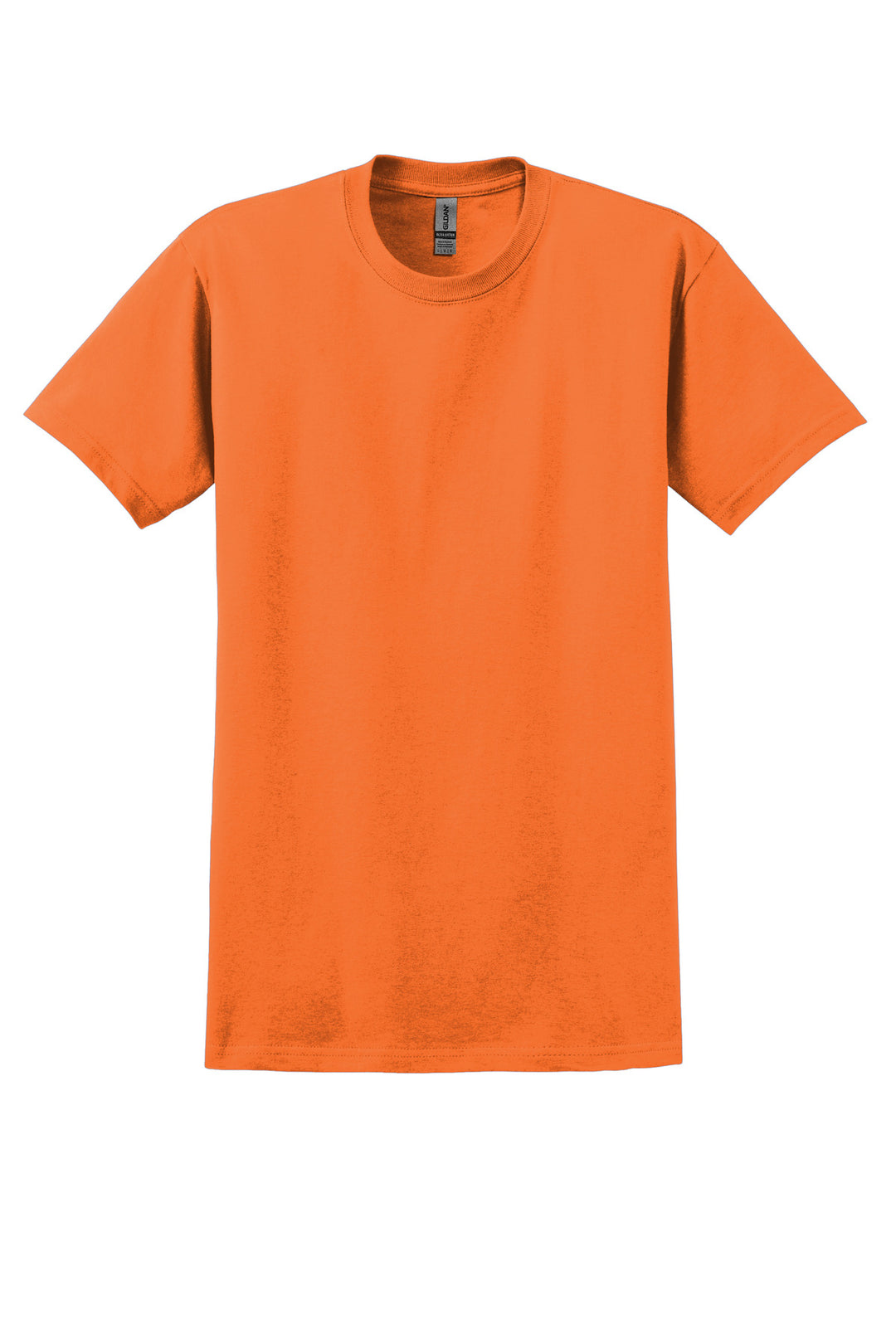 Front View of S Orange Gildan - Ultra Cotton 100% US Cotton T-Shirt. 2000