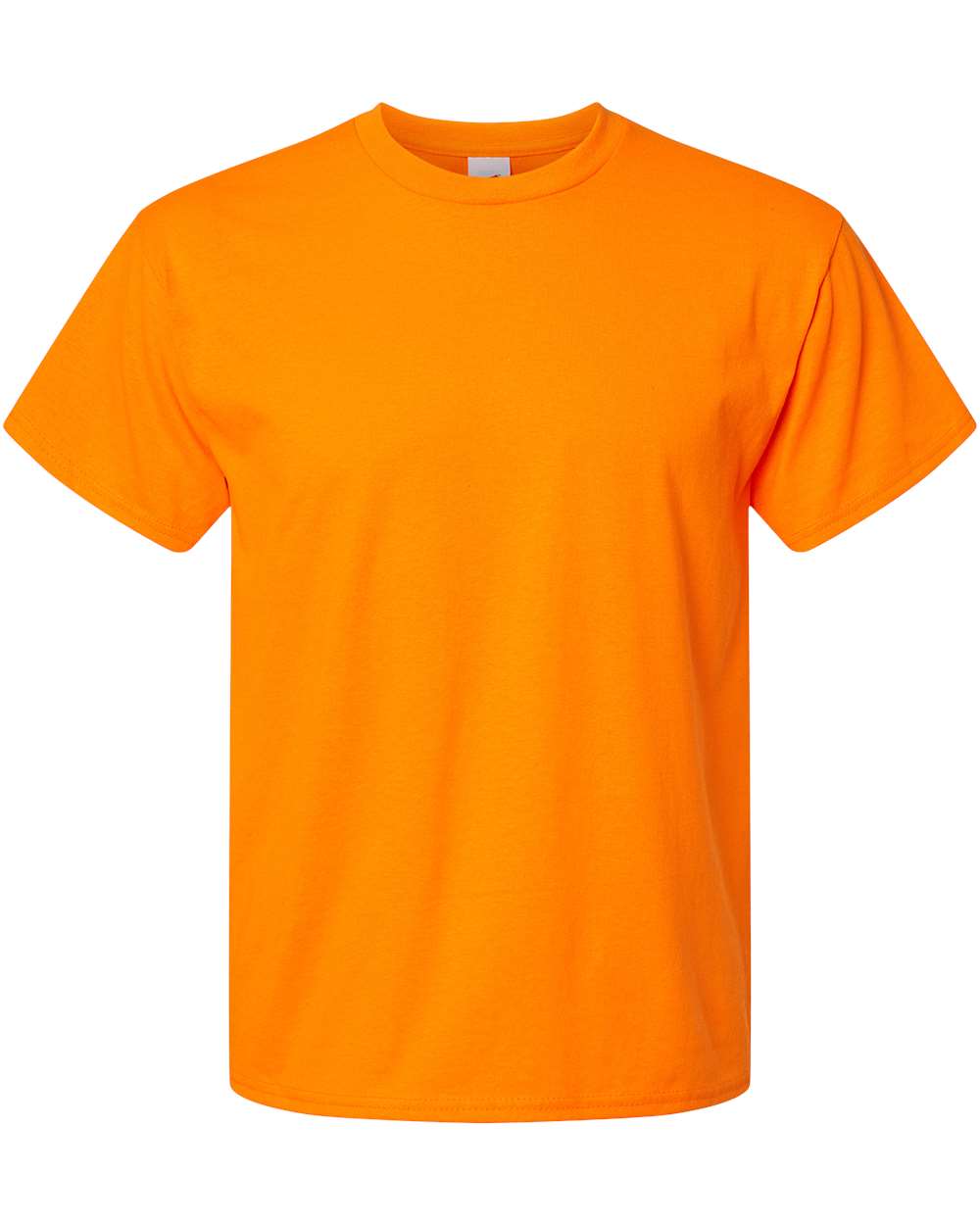 Front View of Safety Orange Essential-T T-Shirt - 5280