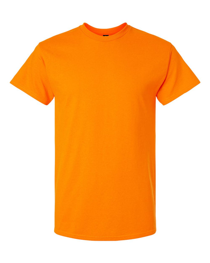 Front View of Safety Orange Ultra Cotton® T-Shirt - 2000