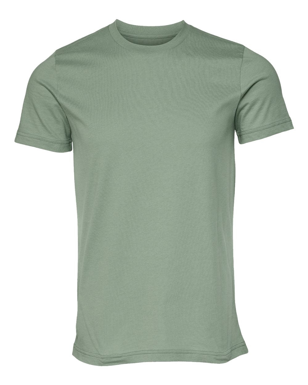 Front View of Sage Jersey Tee - 3001