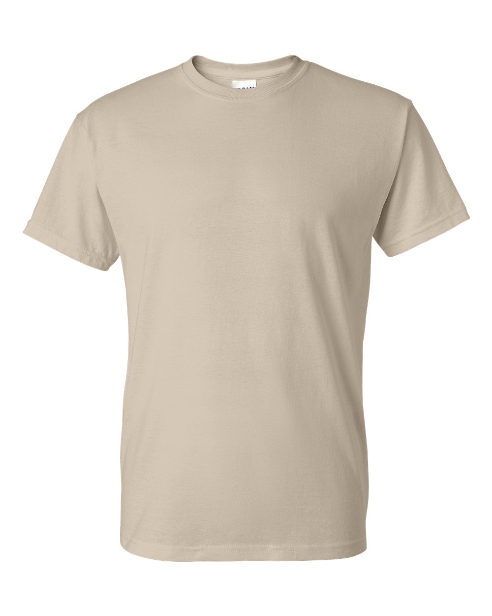 Front View of Sand DryBlend® T-Shirt - 8000