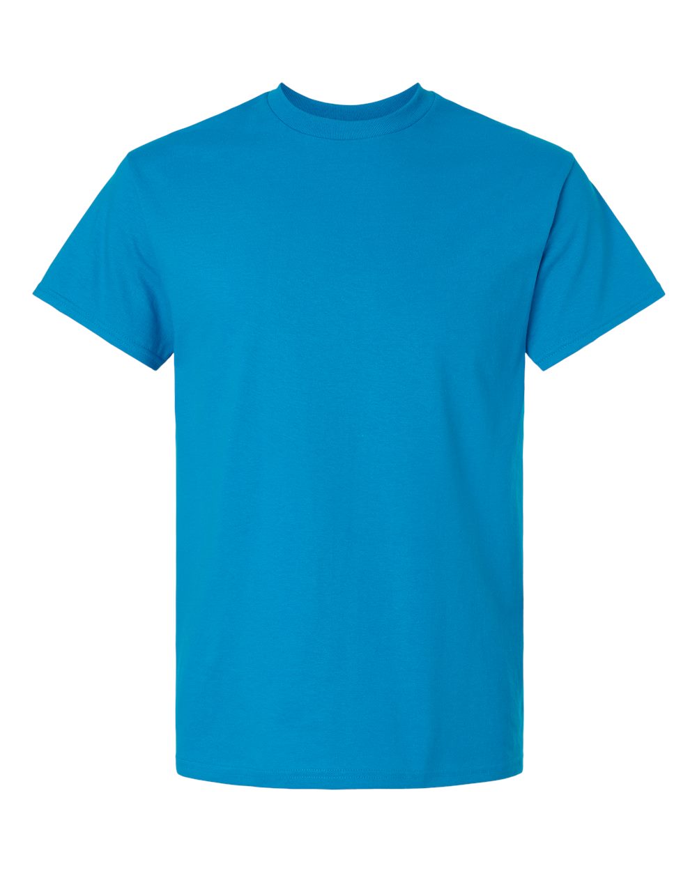 Front View of Sapphire Ultra Cotton® T-Shirt - 2000