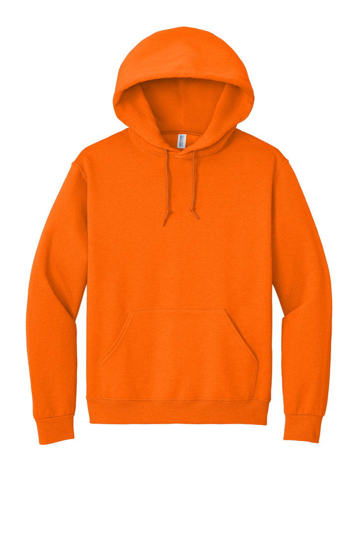 Front View of SftyOrg Jerzees Super Sweats NuBlend - Pullover Hooded Sweatshirt. 4997M