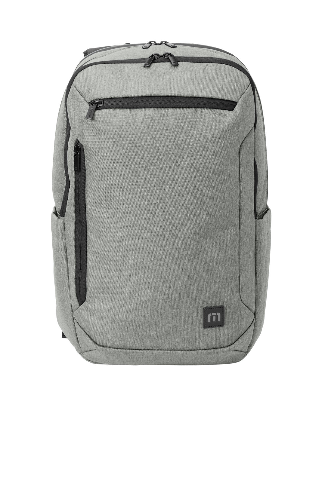 Front View of ShdGyHthr TravisMathew Duration Backpack TMB105