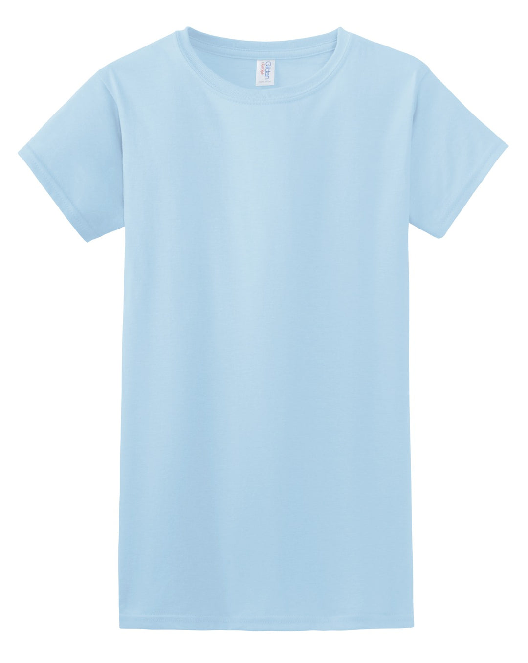 Front View of Sky Gildan Softstyle Women's T-Shirt. 64000L