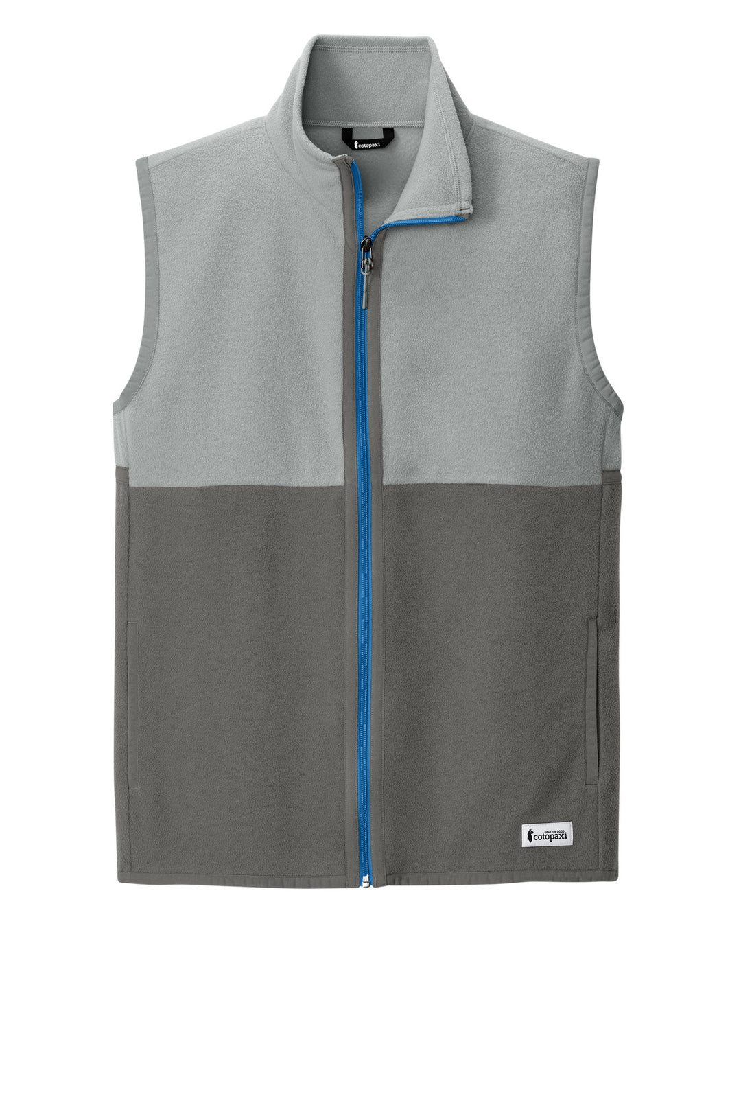 Front View of Smk/Cinder Cotopaxi Amado Fleece Vest COTOM1693