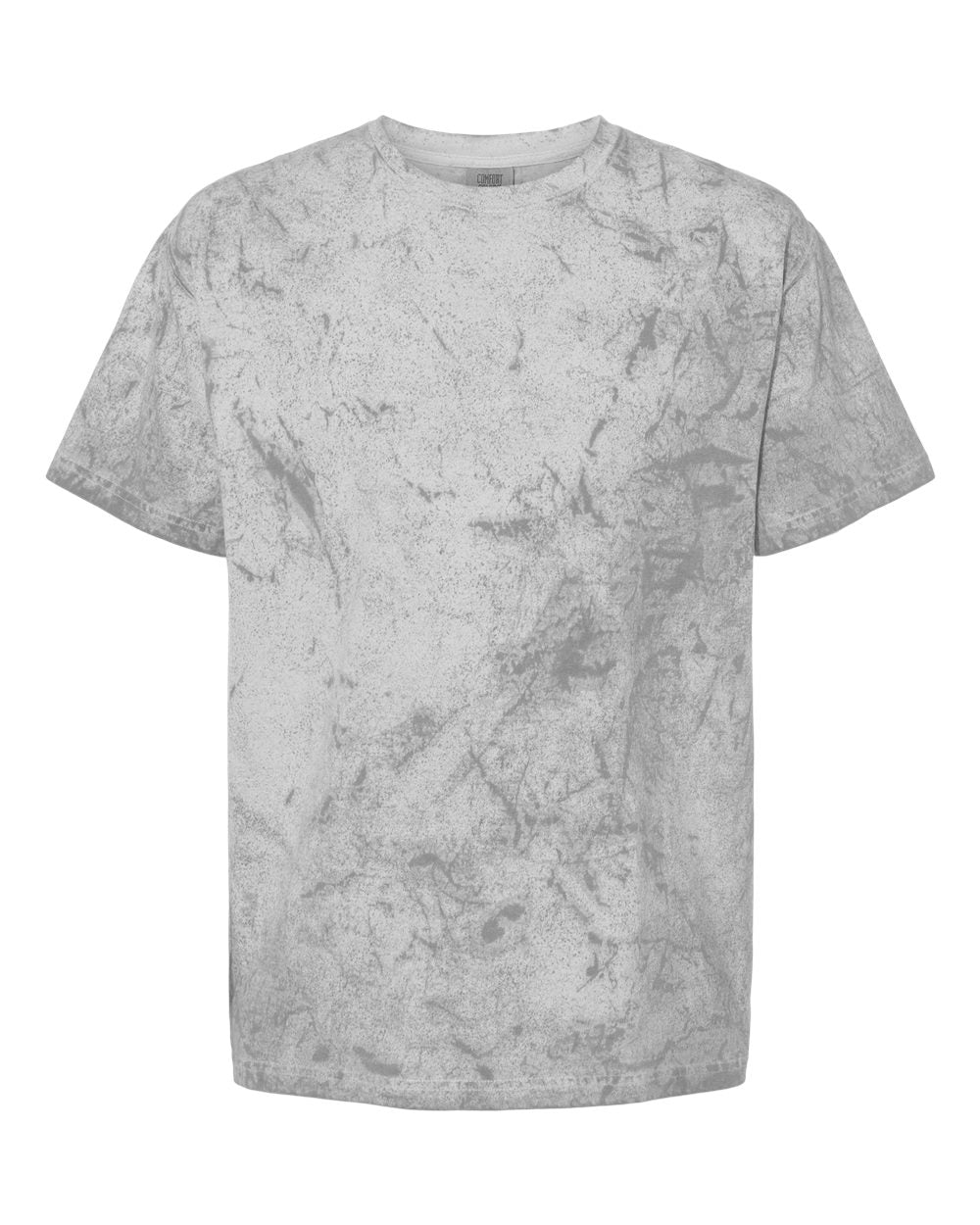 Front View of Smoke Colorblast™ Heavyweight T-Shirt - 1745
