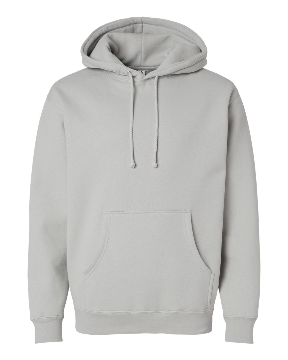 Front View of Smoke Heavyweight Hooded Sweatshirt - IND4000